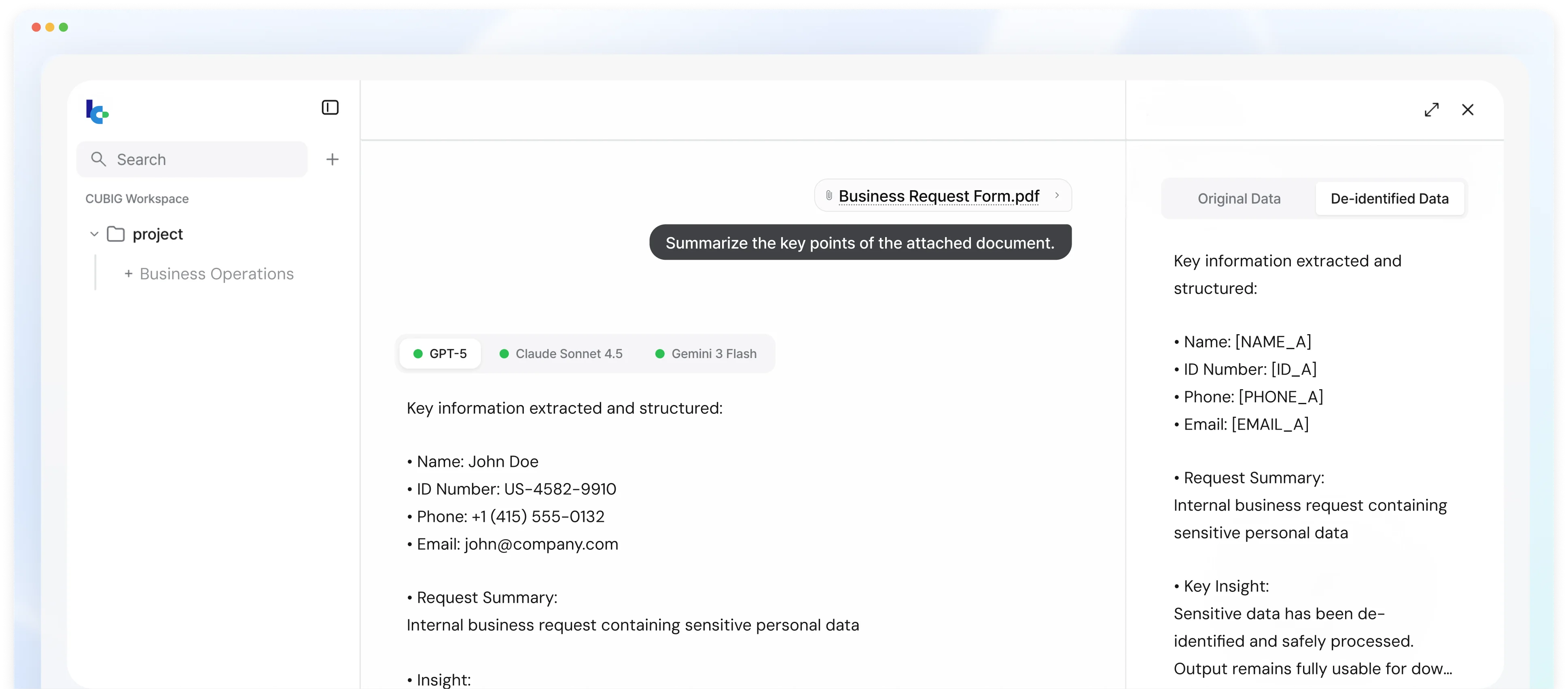 LLM Capsule Dashboard
