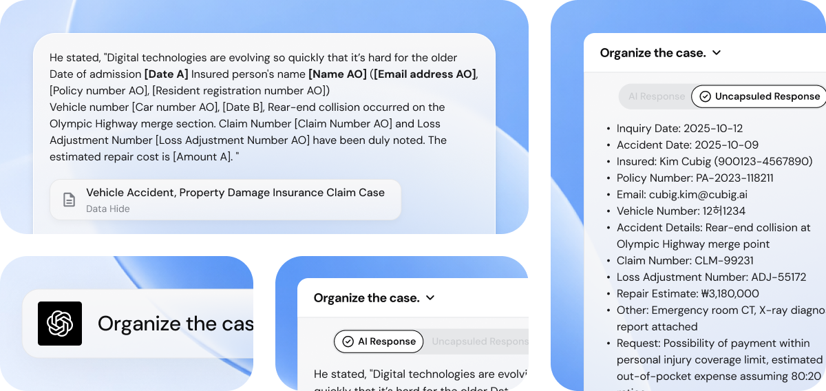 LLM Capsule — AI-powered document processing across regulated industries